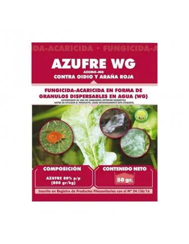 ▶ Azufre Mojable WG JED