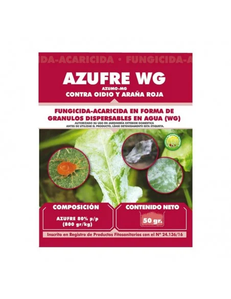 ▶ Azufre Mojable WG JED