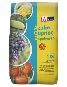 AZUFRE CUPRICO ESPOLVOREO MASSO 1 KG