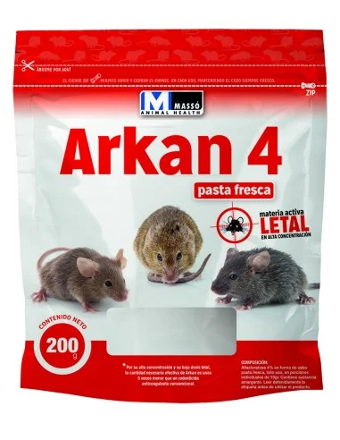 ARKAN 4 RATICIDA 200 GR