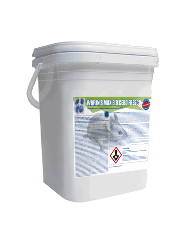Warin's Max 3.0 CF 3 kg | Rodenticida cebo fresco