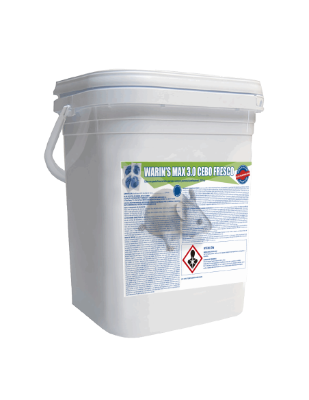 Warin's Max 3.0 CF 3 kg | Rodenticida cebo fresco