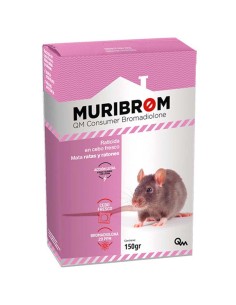 Muribrom Cebo Fresco 150 g | Raticida con Brodifacoum