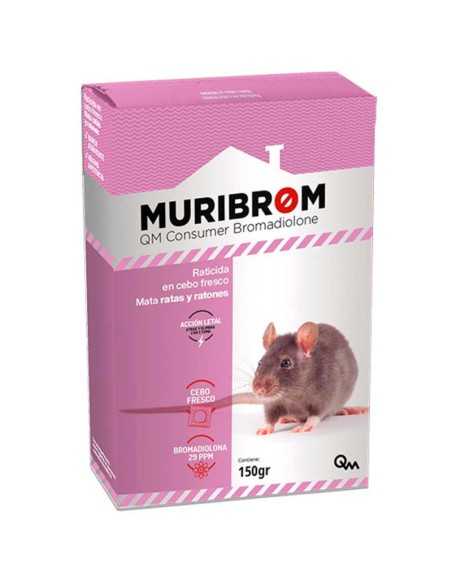 Muribrom Cebo Fresco 150 g | Raticida con Brodifacoum