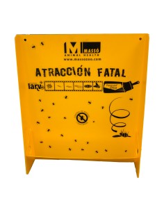PANEL AMARILLO ATRACCION MOSCAS