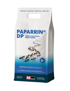 Paparrin 5k polvo insecticida contra hormigas, pulgas, garrapatas...