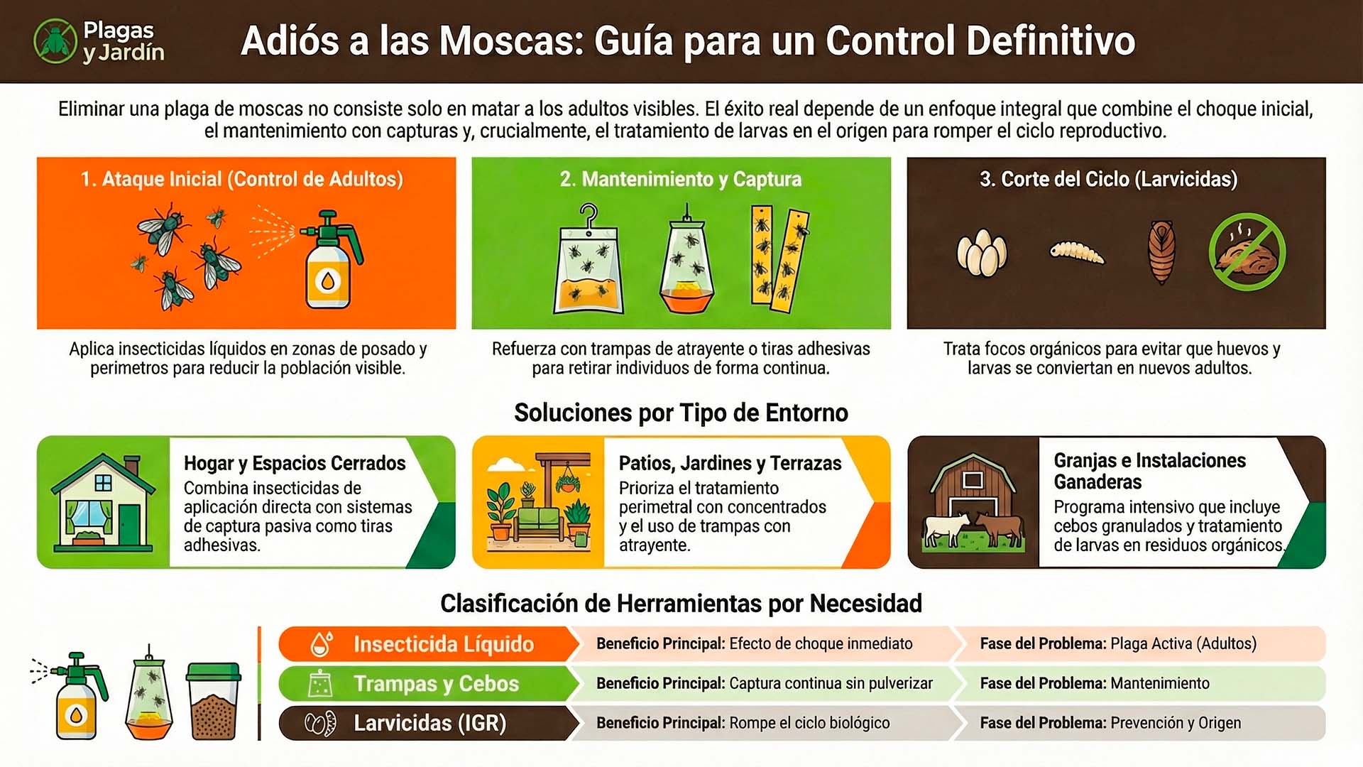 Infograf&iacute;a Veneno para Moscas
