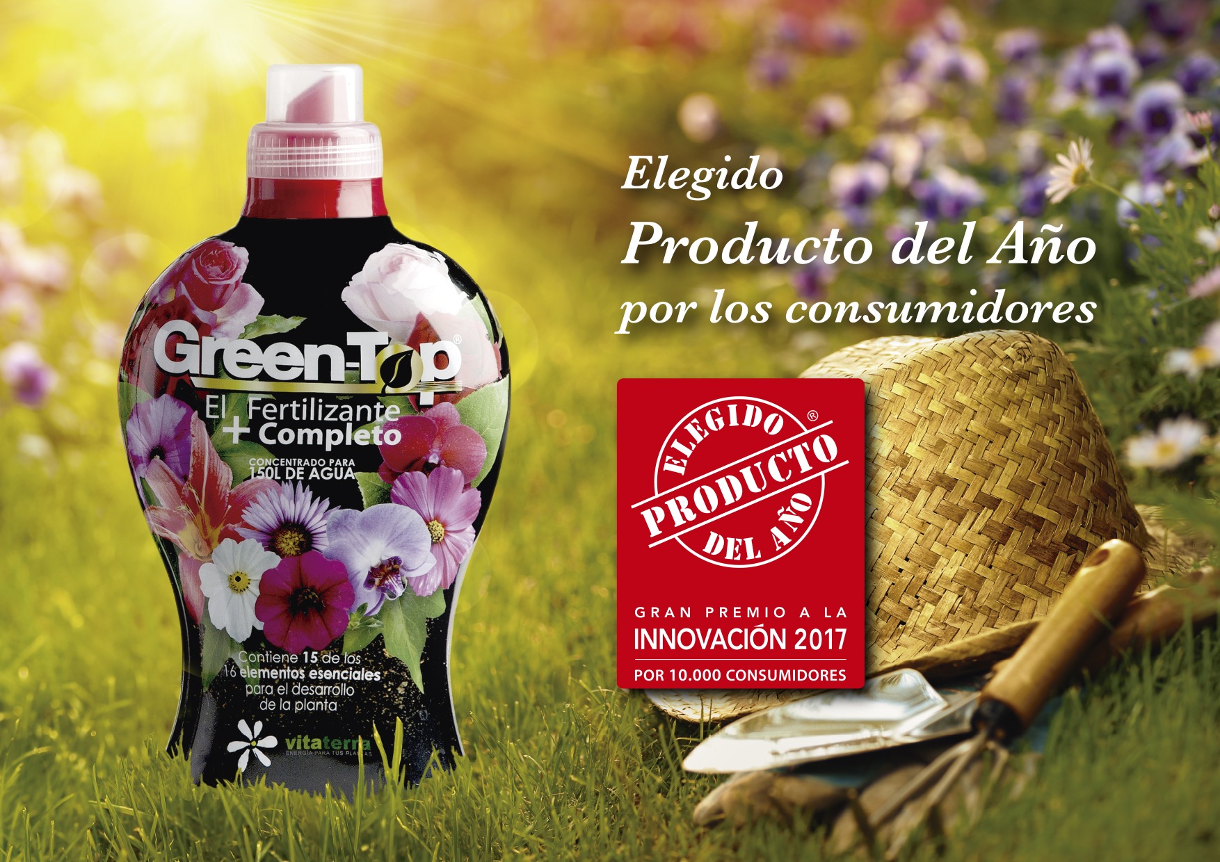 Fertilizante Greentop premium líquido